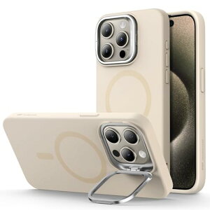 ESR iPhone 15 Pro Max P[X X^ht MagSafe VRP[X ~^[O[h̕ی JBX^h iPhone 15 Pro Maxp}OlbgX}zP[X CG[ Cloud Series