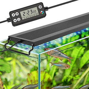 Hygger Cg LEDANAECg 75-90CMΉ VJDIY[h WRGB𒲐\ LCDfBXvC 8F///////LED ƌ[h ^C}[Rɐݒ 10iK邳
