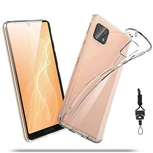 For AQUOS sense4 SH-41A /For AQUOS sense4 Basic/For AQUOS sense4 lite/For AQUOS sense5G P[X Jo[ ϏՌ Ռz hw TPU Xgbvz[t \tg NA P[X Jo[ nutmegiFor AQUOS Sense4j