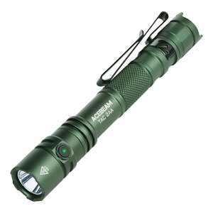 ACEBEAM TAC 2AA d POdrɑΉ 1600[ Px 181[g  ^ yCg drĎ EDC & pfA[h  LEDtbVCg 2[gh h d΍ 