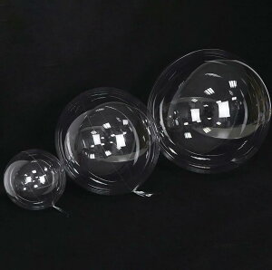 【LEISURE CLUB】30個入り 透明バルーン クリアボボバルーン アクアバルーン クリアバルーン バルーンフラワー ブーケ 花束 PVCバルーン 風船 透明な風船 ラテックス風船 セット きらきら風船 パ