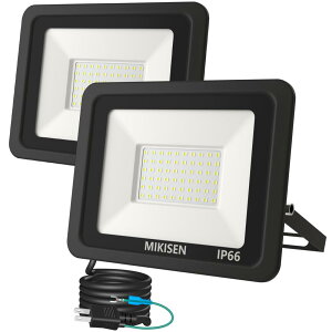 MIKISEN led  Ɠ Ŕ 50w F 6000LM 6500K 600w 1.8R[h IP66h A[X[qt2PvO 120°Lp 100VΉ [NCg HpCg ledCg  Ɠ O W ԏ