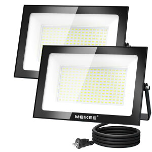 MEIKEEy100W ^ 2ZbgzLED Ɠ Px F 6500K 10000LM ȃGl JΉ IP66h 1000w 5ԓ_\ 13Nԑϋvx ȃGl 120°Lp Ŕ ԏ K[W ̈ٗp 
