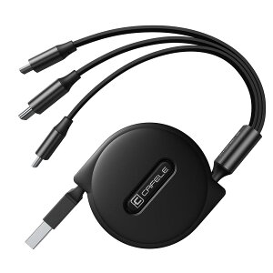 [dP[u 3in1  5v/3A}[d 15W CAFELE}`[dP[uf[^]itypecȊOΉj 3ޒ[qΉis̏̃X}zSΉj 120cm K[dΉ (ubN)