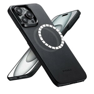 y^ɌyʁEPITAKAz iPhone 15 Pro Max p P[X A~h@ې MagSafeΉ ɔEy J[{ CX[dΉ ~j}Xg Vv fUC (600D /O[cC)