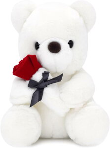 Homehalo efBxA ʂ ܂̂ʂ  Teddy Bear     ʂ ӂӂ  N} ʂ C Teddy Bear with RoseʔMtg ̓̃v[