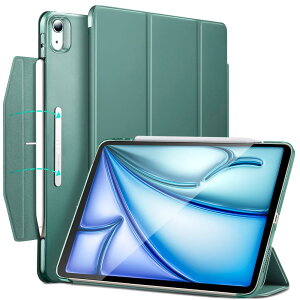 ESR iPad Air 11C` P[X (M3/M2A2025/2024) iPad Air 5/4 P[X(2022/2020)p O܂X}[gP[X Pencil PrõyAOE[dΉ ߋt O[