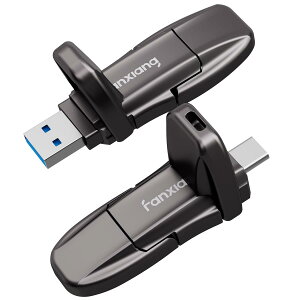 fanxiang �O�t��SSD 1TB�y�ő�Ǎ�1,050MB/s�zUSB3.2 Gen2 10Gbps �|�[�^�u��SSD �t���b�v�L���b�v�� �����^ �X�e�B�b�N�^�yPS4/PS5�Ή��EiPhone 15 Pro/Pro Max ProRes����m�F�z�e���r�^��p �Q�[���f�[�^�ۑ� ��