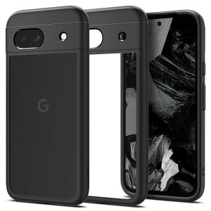 Spigen �y�n��18�N�̋Z�p�́z Google Pixel 8a �P�[�X �N���A ���C�����X�[�d�Ή� �o���p�[2�d�\�� �X�g���b�v�z�[���t�� �ČRMIL�K�i�擾 �ϏՌ� ���菝�h�~ ���΂ݖ��� �E���g���E�n�C�u���b�h ACS