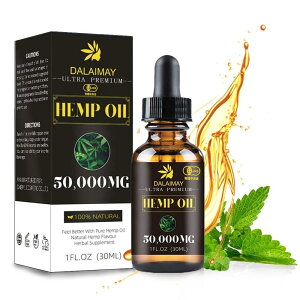 I[KjbNIC (wvV[hIC) i`wvIC HEMP OIL }bT[WIC 100% Zx50000mg e30mL  q w?[Xg
