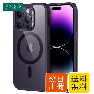 ESR iPhone 14 Pro Max �p �P�[�X MagSafe�Ή� ���C�����X�[�d ��phone14pro max �P�[�X HaloLock���� �n�C�u���b�h ���C�P�[�X �ϏՌ��� �ČRMIL�K�i ���ɋ����w�� 6.7�C���` Classic Series �p�[�v��