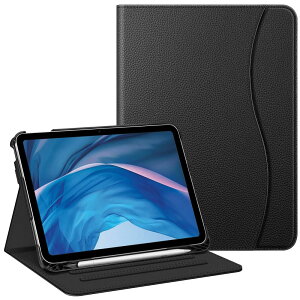 Fintie iPad 第11世代 (A16、2025) / 第10世代 (2022) ケース 11/10.9インチ 保護カバー Apple Pencil 収納可能 2つ折スタンド マルチ視角 オートスリープ機能付き ポケット付き 傷つけ防止 PU合成レザー(1ブ