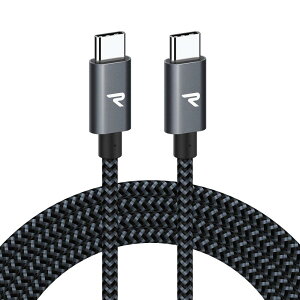 RAMPOW USB Type C P[uy2M  /PD3.0&QC3.0[dz60W/3A[d f[^]Ή ϋviC usbc usbc P[u iPhone 16/iPhone 15V[Y[dP[u MacbookPro/iPad Pro&Air/Google Pixel/Galaxy/Sony