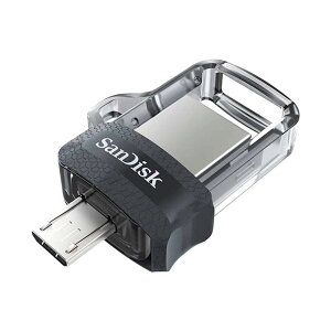 SanDisk ( TfBXN ) 64GB USB[ Ultra Dual Drive M3.0 OTG(AndroidΉ) USB3.0Ή R:150MB/s SDDD3-064G-G46 m COpbP[W n