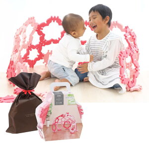 シャオール クムタス (3歳以上 / 知育玩具 / 【ラッピング済】おはなのおうちセット) 組み立て パズル ブロック 室内遊び おもちゃ 玩具 ギフト プレゼント クリスマス 幼児 男の子 女の子 誕