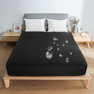 PRETYDAY ボックスシーツ 防水シーツ 2025 高密度生地 マットレスカバー 五面防水 吸水速乾 シングル セミダブル ダブル クイーン ベッドカバー 通気性 洗える 介護用 シーツ 防ダニ 抗菌 防臭