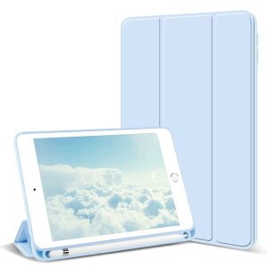 KenKe iPad Mini 5 P[X 7.9C` 2019 y ^ h~ TPU X}[gJo[ PUU[ y[ O܃X^h Sʕی^ Apple Pencily[ I[gX[v/EFCN@\Ή 7.9C`i