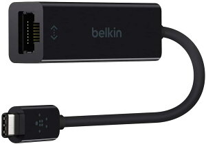 Belkin USB-C to Gigabit Ethernet ϊA_v^[ LLAN iPad Pro / MacBook Pro / Air Surface / Chromebook / iPhone 15Ή F2CU040BTBLK