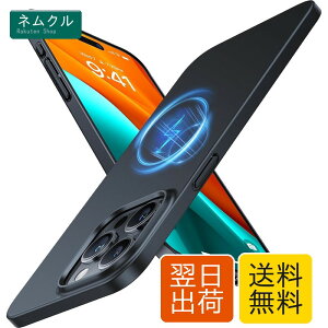 �ɔ��y�� �}�O�l�b�g���� iPhone 15 Pro �p �P�[�X Originfit-Mag �u���b�N 6.1�C���` 1�� TORRAS