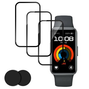 y3ZbgzFor Huawei Band 9/Band 8 tB PET Yf@ ߗ HUAWEI X}[gEHb` band9/band8 یtB 3DȖʃJo[ tی Ռz tȒP CAȂ wh~ z H