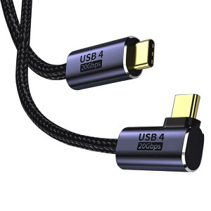 USB4 Type-C P[u L PDΉ 100W}[d Thunderbolt 3Ή 20Gbps] 8K/60Hzfo iC҂MacBookAPadASurfaceASwitchAXperiaAGalaxyAPixel^Cvc@Ή (1M)