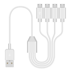 Duttek Micro USB[dP[uA4 in 1 Micro USBP[uAUSB2.0 Type A IX to Micro USB P[uAf[^Ə[dT|[g()