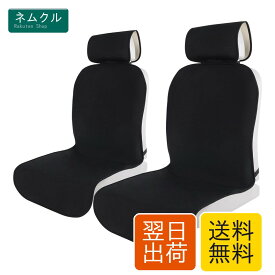 TanYooカーシートカバー 防水 車防水シートカバー 前席用 軽/普通車に適用 ずれにくい ベージュ色SBRボンディング 浅色シートに最適 シート保護 ブラック フロント 2枚セット (SBR防水生地前席用, ブラック)