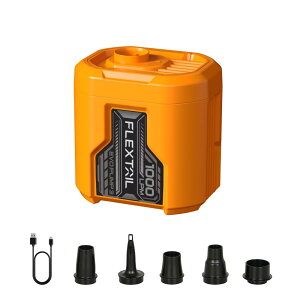 FLEXTAILGEAR EVO PUMP 3 GA|v d|v gу|v 5kPa 1000L/ 1300mAHdr C C Ή 5ނ̃mYt Ct[^[}bg v[ ^󈳏k  Ct