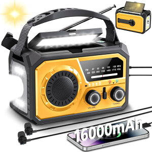 yMETIF؍ 16000mAheʁz hЃWI \[[WI  AM/FMΉ Type-C[d X}z[d Bluetooth5.3 Xs[J[ LEDCg RpX SOSA[gt @\ |[^uWI d 