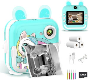 PTHTECHUS qpvgJ LbYJ gC CX^gJ 4800f 1080P 2.4C` IPSXN[ 32GB [J[h USB[d qpfW^J crfI ̎q j