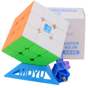 Bucubke Moyu Super RS3M 3x3���C���}�W�b�N�L���[�u�X�[�p�[RS3 M 3x3x3 ���C����o�[�W���� 2022�p�Y���}�W�b�N�L���[�u MFJS Super RS3M Maglev�}�W�b�N�L���[�u