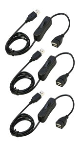 ?YFFSFDC USB P[u I/ItXCb`t USB A IX X P[u ON/OFF USBXCb` f[^]T|[g USBdP[u 1m 3{