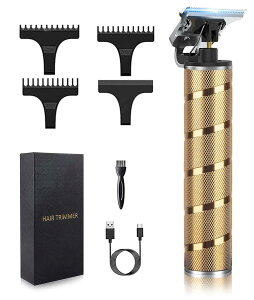 【新登場】 電動バリカン メンズ メンズ スキンヘッド シェーバー 0.1ミリバリカン USB バリカン 充電式 ミニバリカン T-ブレイド 頭皮を傷つけません 防水 チタントリマー トリマー メンズ バ