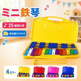 【レビュープレゼント】Asdays 鉄琴 25音 ドラム 打楽器 音楽 教育用 ギフト カラフル スタンド付き 持ち運び便利