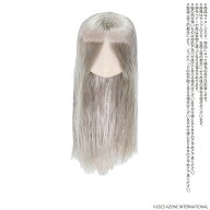 アゾン　ピコニーモ用ミニヘッド（ホワイト）シルバー　 AZONE マテリアルパーツ