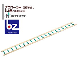エントリー＆5,000円以上購入で最大10万ポイント当たる！ホクエツ 苗箱搬送 ナエローラー 3.6M 苗箱 苗送り 苗搬送コンベア 水稲育苗 田植え 育苗箱 法人様限定