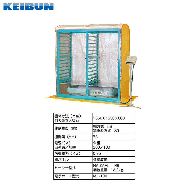 楽天市場】啓文社製作所 KEIBUN 複合蒸気式育苗器 複合蒸気ヒーター 