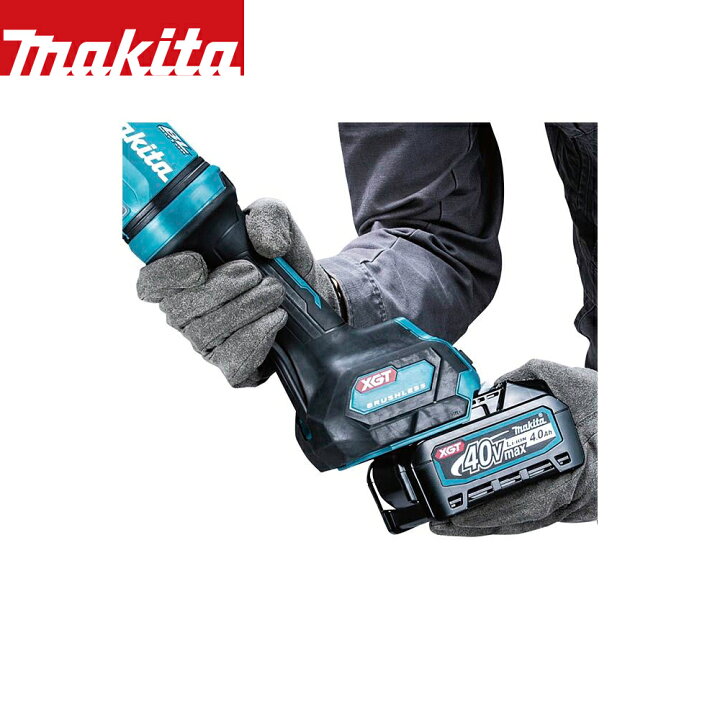 楽天市場】マキタ 40Vmax 充電式ディスクグラインダー 40V/4.0Ah 刃径 