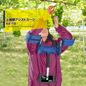 !!エントリーで最大100%ポイントバック!! <3個セット品>上腕部アシストスーツ|らくらくアームサポート らくサポ AA-10 軽量1.8kg|法人様限定