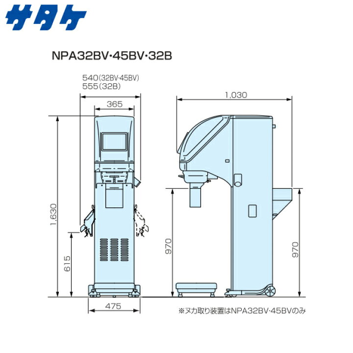 楽天市場】サタケ 選別計量機 ネオグレードパッカー NPA32BV 