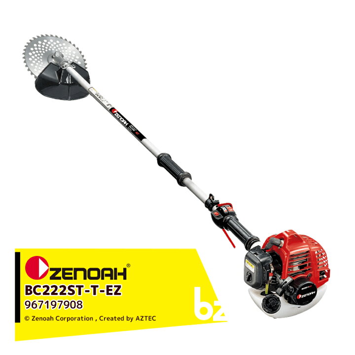 楽天市場】ゼノア 草刈り機 ZENOAH エンジン式刈払機 BC222ST-T-EZ 