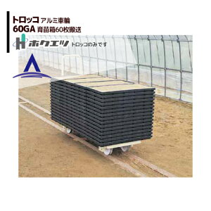 !!エントリーで最大100%ポイントバック!! ホクエツ ハウス トロッコ 60GA 育苗箱60枚仕様