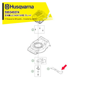 �n�X�N�o�[�i Husqvarna ���i �֐n �Ŋ��@ LC140P/SP�p �u���[�h�P�i ���Օi 599349374