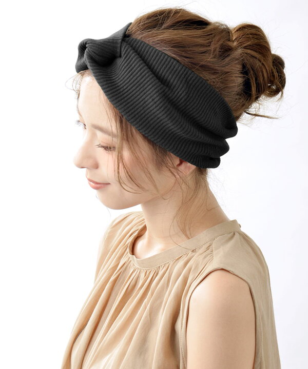ショッピング 痛くなりにくい Hb 121 ヘアバンド クロス 柔らか シンプル ヘアアクセサリー ギャザー プリーツ レディース