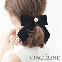 楽天市場】ベルベット パール（ヘアアクセサリー｜レディース 