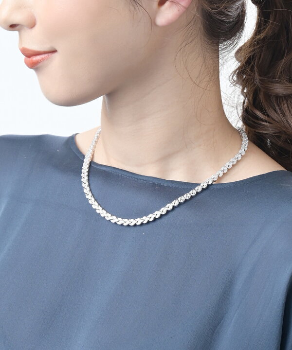 楽天市場】キュービックジルコニアゴージャスネックレス 華やか 煌  