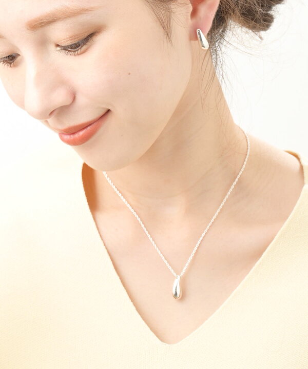 楽天市場】シルバー925 ネックレス ぽってり ペンダント シンプル 