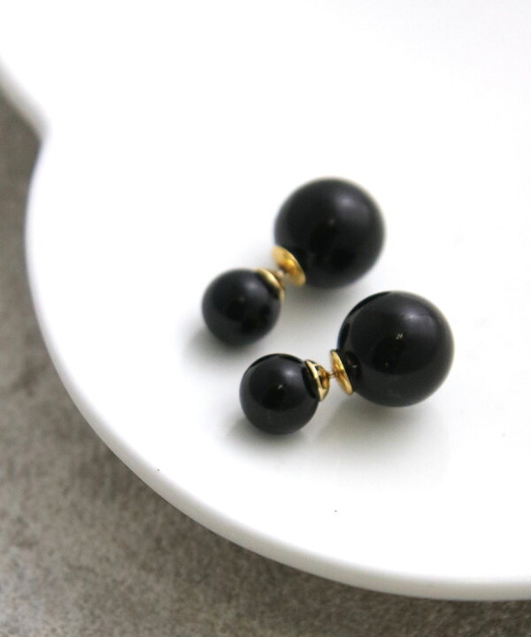 楽天市場】ピアス バックキャッチ パール 8mm 12mm 大ぶり ボール 