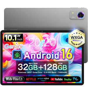 NEW������N�[�|���z�z���y��e�� �ő�32GB���������ځz���� 10�C���` Android16 �^�u���b�gPC ��e�� 128GBROM Wi-Fi���f�� ��e��SD1TB�Ή� 7000mAh �I�N�^�R�A 8�R�A Android16 �{�� �^�u���b�g ���w�� 