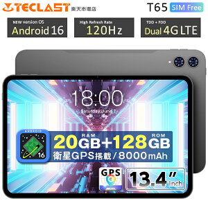 yAndroid16vXybNz_5000~N[|r[T^4GLTEf TECLAST Ki T65 Android16 T65Plus Android15 13.4C` ^ubg 128GB 256GB GPS SIMt[ Android15 8RA Wi-Fi 4GLTE android ^ub
